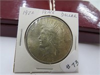 1922 Peace Silver Dollar