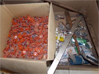 NAILS, SCREWS, BOLTS, CLAMPS,