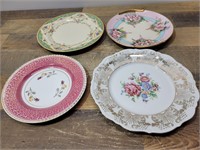 (4) Collectable Plates