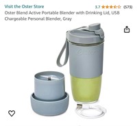 Oster Blend Portable Blender with Drinking Lid