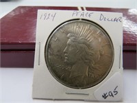 1924 Peace Silver Dollar