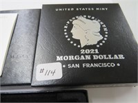 2021-S Morgan Uncirculated Silver Dollar