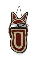 Vntg Woven Animal Mask