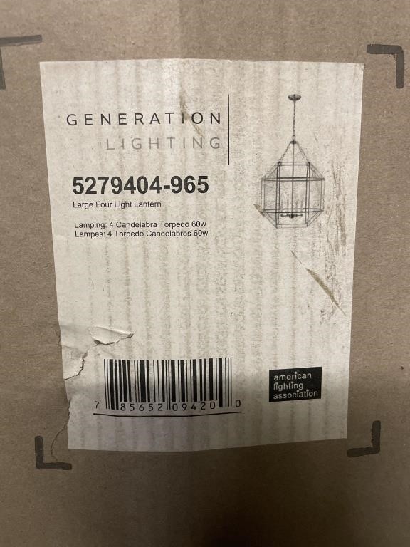 Generation lighting large 4 LT Lantern