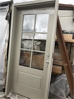 Very nice  36" exterior door