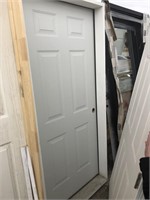 36" door with jamb