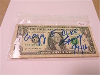4 - US Dollars signed by Crazy Lenny