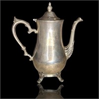 Antique L.S. Co. Edwardian Sterling Silver Teapot