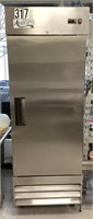 AVANTCO SINGLE DOOR FREEZER, GOOD CONDITION