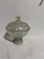 COVERED CANDY DISH