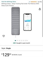 Withings Sleep Tracking Pad Under The Mattress