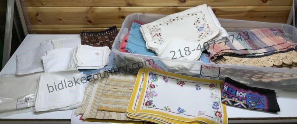Place Mats, Table Cloths, & More