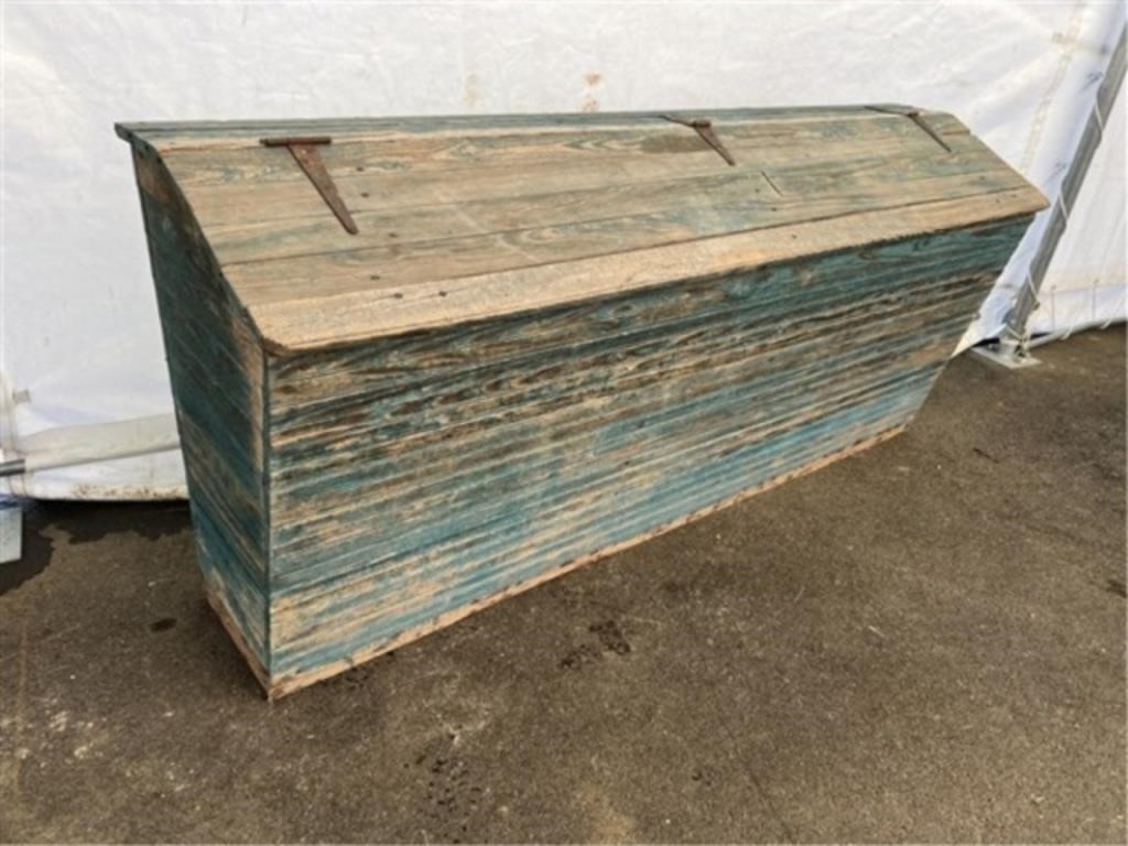 Primitive Feed Storage Bin