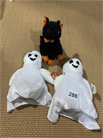 HALLOWEEN TY BEANIE BABIES WITH TAGS