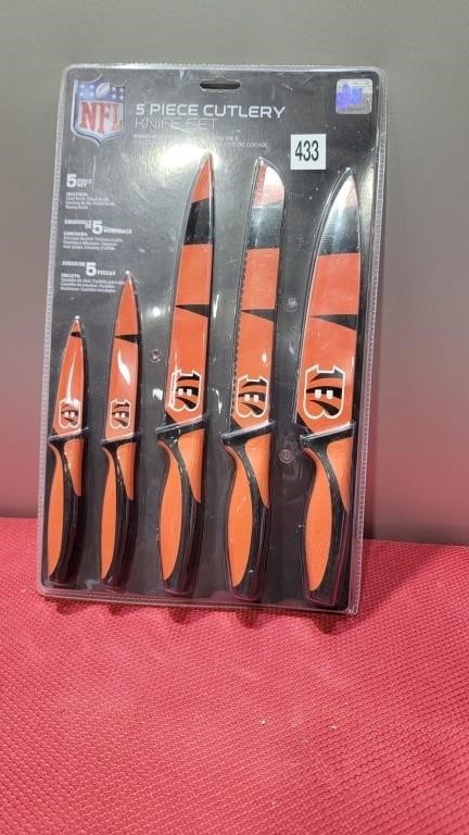 New in the pack bengals knives