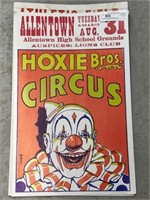 (2) Vintage Cardboard Circus Posters