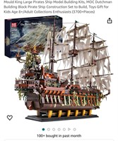 Mould King Large Pirates Ship Model Building Kits