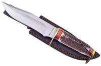 Hen & Rooster HRI185 Elk Stag Knife
