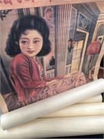 Geisha Girl Posters