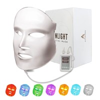 LED Facial Skin Care Mask MOONLIGHT PRO (White)
