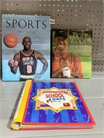 MICHAEL JORDAN BOOK, TIGER WOODS BOOK, CHILDS