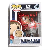 Autographed Elliott & E.T. Funko Pop