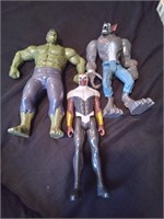 Action figures lot of 3