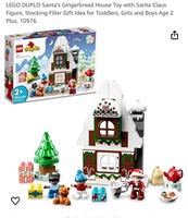 LEGO DUPLO Santa's Gingerbread House Toy