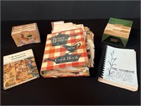 Lot Of Antique Home Cooking Recipes