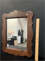 Vintage Dark Pine Mirror