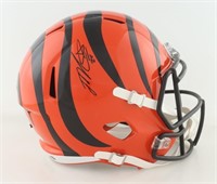 Autographed Joe Mixon Bengals Helmet