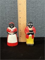 Vintage Uncle Moses & Aunt Jemima S&P Shakers