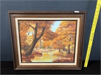 Vintage Oil on Canvas Signed by Artist