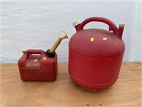 5 Gal & 1 Gal. Plastic Gas Cans