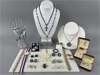 Costume Jewelry Kramer, Krementz, JBK, Weiss...