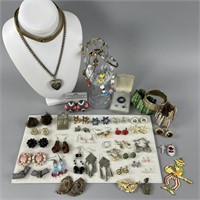 Costume Earrings, Bracelets, Necklaces, Charms