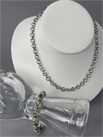Sterling Silver Atelier Necklace & Milor Bracelet