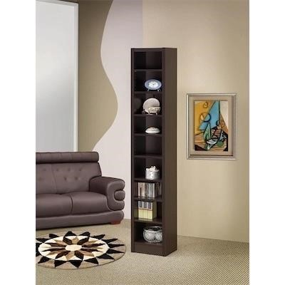 Coaster book case brown