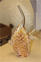 Art Glass Angel Fish