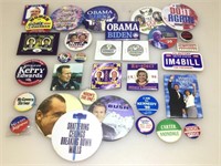 Political Pinback Collection
