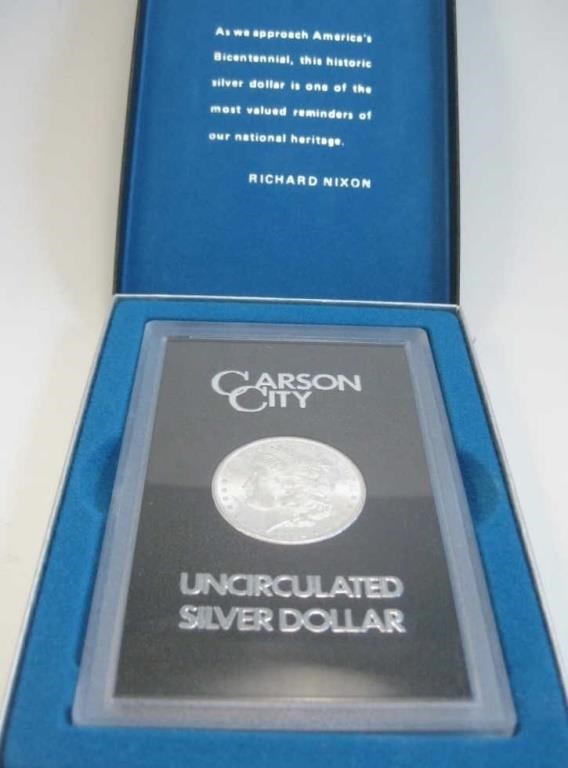 1883-CC Carson City Uncirculated Silver Dollar