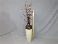 Large Vase w/ Arrangement