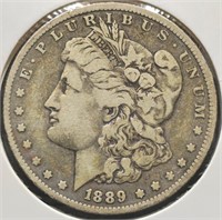 1889 Morgan $1 Silver Dollar Coin