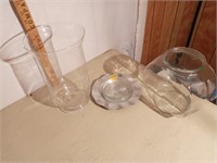 Group of 3 Glassware