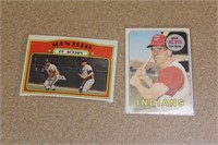 Lot of 2 baseball cards