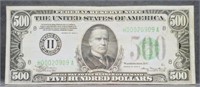 Rare U.S. 1934 $500 Federal Reserve Note