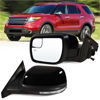 Left Driver Side Mirror Fits 2011-2019 Ford Explor