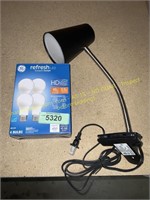 LED Clip Lamp, 4ct 40W LED Light Bulbs