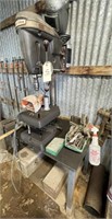 Craftsman Benchtop Drill Press on Metal Table