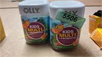 2 ct. Olly Kids Multi + Probiotic Gummies